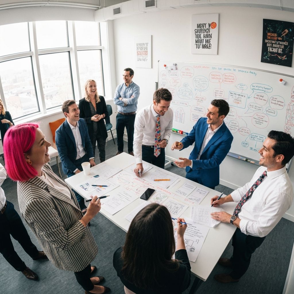 Our creative team at work